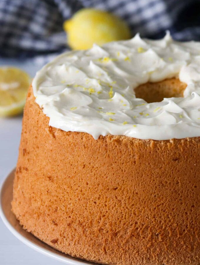 Lemonchifon蛋糕加霜